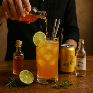 Orange Épicée Mocktail