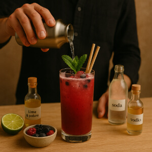 Rouge Lime Mocktail